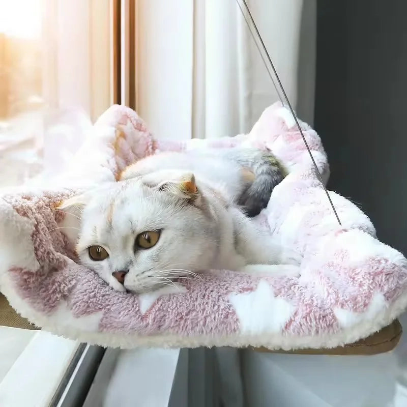 Hamac de Fenêtre Suspendu pour Chat