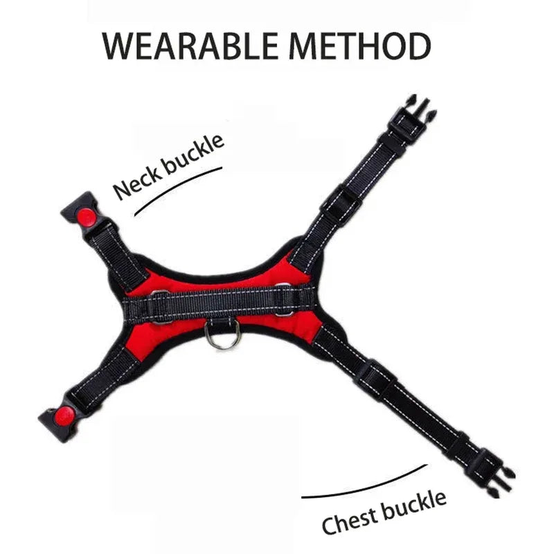 Harnais Tactique Anti-Traction Réglable